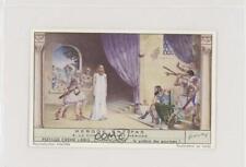 1950s Liebig King Herod Antipas S1515 French Le Christ Devant Herode #4 z6d picture