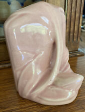 Vintage McCoy Pottery Pink Lily Bud Bookend HTF picture