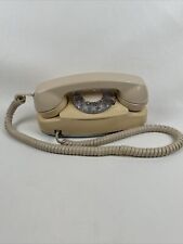 Vintage Western Electric Beige 702B Rotary Princess Telephone Tested And Works picture