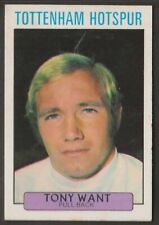 A&BC-FOOTBALL 1971 PURPLE BACK DYK-#205- TOTTENHAM SPURS - TONY WANT  picture