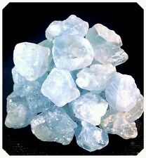 20g Blue Celestite Crystal Points & Pieces Lightly Tumbled Gem Mineral Specimens picture