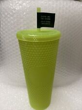 STARBUCKS STUDDED 24OZ GREEN COLOR CHANGING STUDED HALLOWEEN 2022 picture