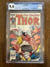 Thor #338 9.4 CGC White Pages - 2nd Appearance Of Beta Ray Bill 4159652004 picture
