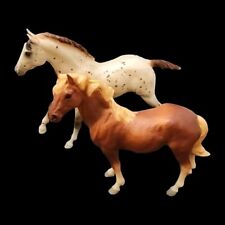 Breyer Horses, Set Of 2, Brown & Spotted, Pre-owned picture
