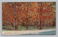 Postcard Leland Madison Monumental Parks near Orange Virginia picture