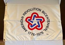 VTG American Revolution Bicentennial 1776-1976 Flag..2'X3' picture