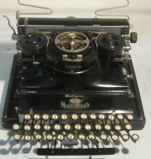 Antique 1921ish Hammond Folding Multiplex Portable Typewriter -- Exc Condition picture