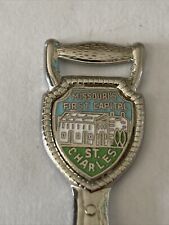 Missouri’s First Capital ST Charles Vintage Souvenir Spoon Collectible picture