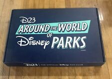 Around the World of Disney Parks 7 Pin Collector Set 2022 D23 Gold Exclusive picture