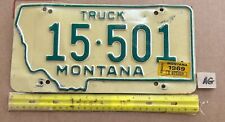 *License Plate, Montana, 1968, Lake County, Truck, 15 - 501 picture