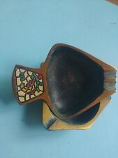 2×Vintage Dayagi Bronze Ashtray Made in Israel picture
