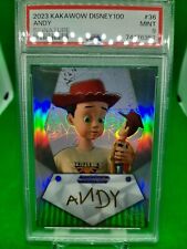 2023 Kakawow Disney Phantom 100 Andy Signature Auto /100 PSA 9 Toy Story Wonder picture