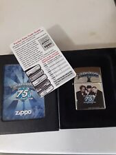 Chrome 75th Anniversary Three Stooges zippo Sealed Limited edition  picture
