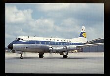 Aviation Airplane Airline postcard Deutsche Lufthansa Vickers Viscount 814 SP 7 picture