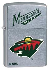 Zippo Windproof Lighter With NHL Minnesota Wild Logo, 49374, New In Box picture