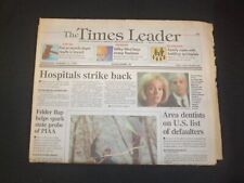 1998 JANUARY 21 WILKES-BARRE TIMES LEADER - HOSPITALS STRIKE BACK - NP 7491 picture