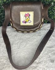 Vintage Leather Minnie Mouse Hand Bag Disney  Real Nice  picture