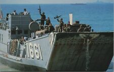President Ronald Reagan Middle East Withdrawal Marines Postcard 1983 - Unposted picture