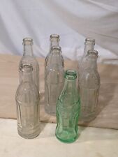 Vintage Qty 7 Early Coca Cola Bottle 1946  7 oz. Bottled in Ashland, Wisconsin picture