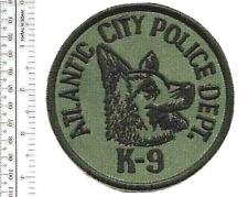 K-9 PD Atlantic City PD Canine Unit Officer & Dog Team New Jersey Patch acu picture