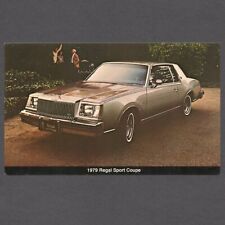 1979 Buick REGAL SPORT COUPE: Original Dealer Promotional Postcard UNUSED VG+ picture