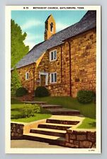 Gatlinburg TN-Tennessee, Methodist Church, Religion, Antique, Vintage Postcard picture