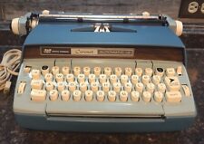 Vintage Smith Corona Coronet Automatic 12 Electric Typewriter Blue Works  picture