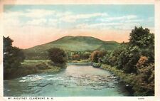 Vintage Postcard Mount Ascutney Sightseeing Bridge Claremont New Hampshire NH picture