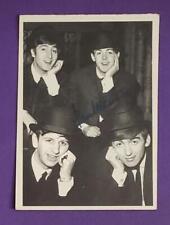 The Beatles US Original 1960's 2nd Series Topps B & W Card # 89 ORANGE BACK picture