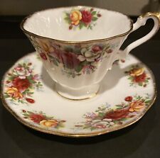 Rosina Fine Bone China Royal Dover Footed Tea Cup Made In England picture
