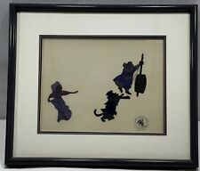 1973 ROBIN HOOD Disney Framed Production Animation Cel Maid Marian, Pig, and Cat picture