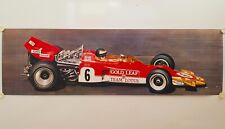 1970 JOCHEN RINDT Lotus Ford 72 - 139x42 cm Car Racing Poster picture