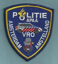 AMSTERDAM NETHERLANDS POLICE VRO TRAFFIC DIVISION PATCH picture