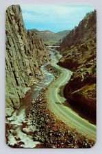 Postcard Colorado CO Big Thompson Canon Highway 34 1960s Unposted Chrome picture