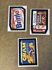 Wacky Packages Card Stickers -6, 7 & ,11   -  1982 Topps  picture