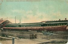 1907 Long Timber 125 Feet, Bellingham Washington Vintage Postcard picture