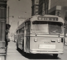 Trackless Trolley Bus Columbus OH Ohio #631 Main St Photo Summers & Son picture