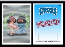 Garbage Pail Kids Artist David Gross Rejected Art Trading Card - Cheech & Chong picture