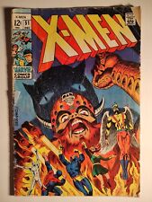 X-Men #51, GD-/1.8, Marvel 1968, Steranko Cvr., 1st Erik the Red, Beast Origin🔥 picture