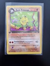 Dark Primeape (43/82) 1ST EDITION Team Rocket Set Pokémon Card TCG picture