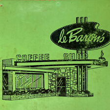 1930s Le Barons Coffee Shop Café Restaurant Menu South Yellowstone Idaho Falls picture