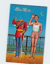 Postcard Prince Charles, Royalty Paper Doll picture