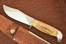 RARE PATTERN VINTAGE CASE XX USA 1965-1969 STAG FIXED BLADE KNIFE 5361  (16346) picture