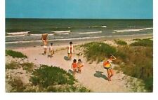 ViTG Mid-Century Postcard Beaches At St Augustine Florida St Johns County New  picture