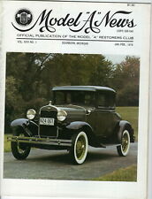 1931 DELUXE COUPE - MODEL “A” NEWS OFFICIAL PUBLICATION VOL.26 1979 MAGAZINE picture