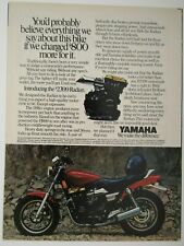 1986 Yamaha Radian Original Print Ad-8.5 x 11 
