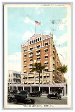 Ponce De Leon Hotel, Miami Florida FL Postcard picture