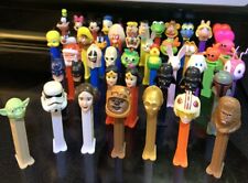 Lot of 42 Vintage Pez Dispensers Footed Disney Muppets Star Wars Flintstones picture