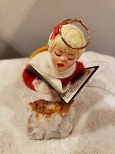 Simpich Character Doll Angel Caroler Ornament Melodie Red With Tag picture