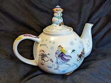 Paul Cardew Alice In Wonderland 48oz Teapot Cheshire Cat Winterland - Never Used picture